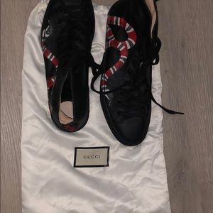 Gucci High Top Snake Shoes